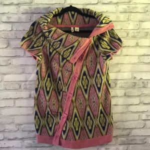 Moth Sweater Cowl Neck Size M